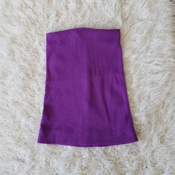 Handmade purple skirt - Picture 2 of 4